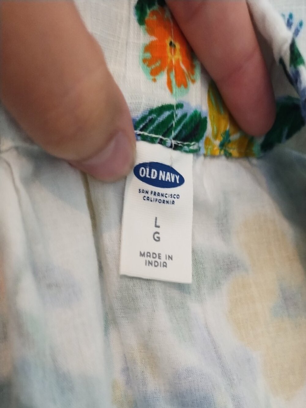 Old Navy Off-shoulder Floral Top - Picture 2 of 9